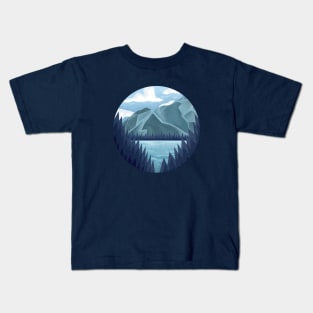 Mountains and Forest Kids T-Shirt